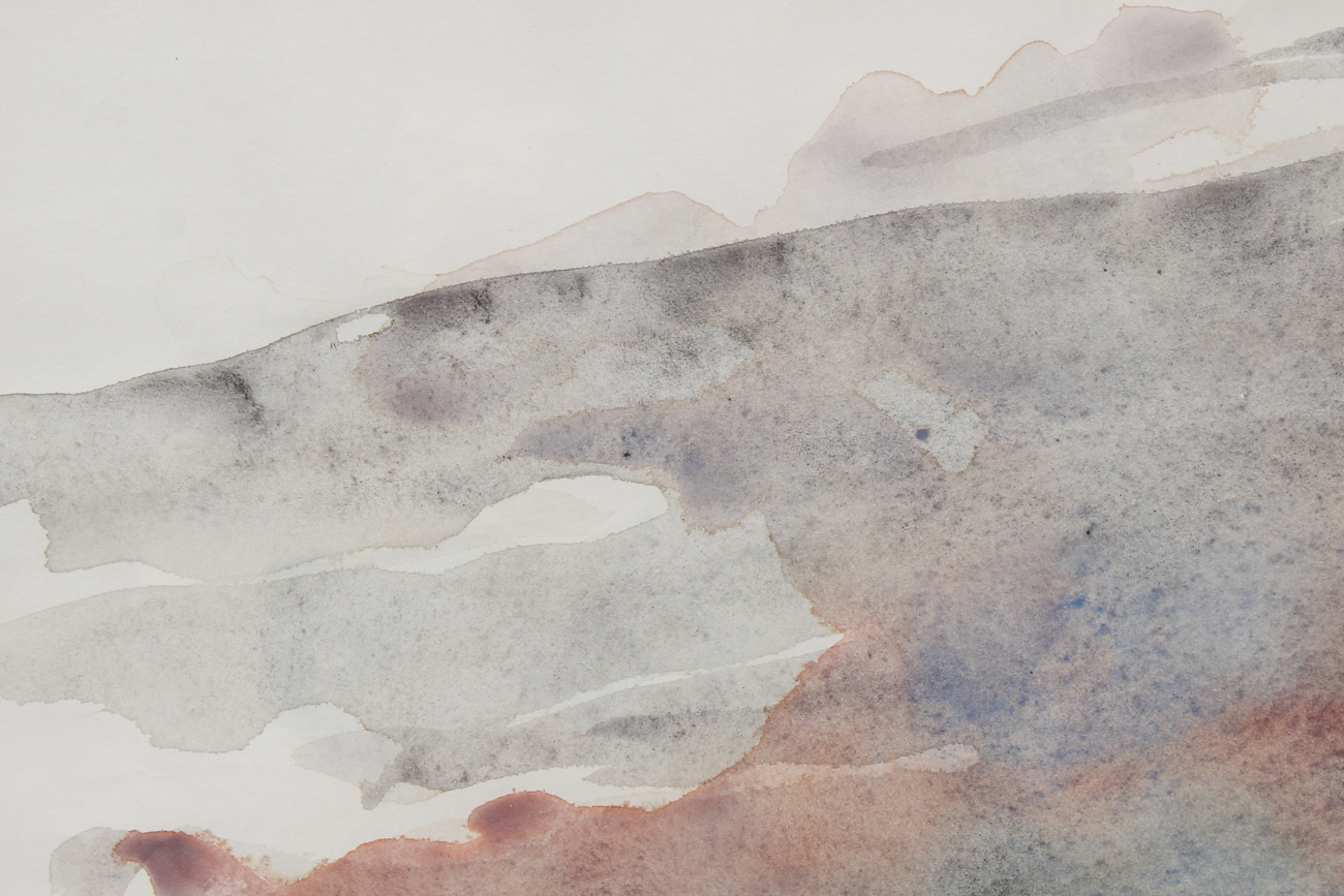 Original John Edward Dundin Watercolor Painting