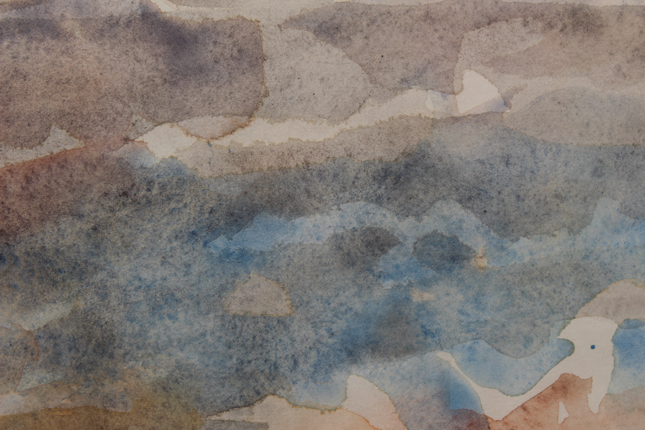 Original John Edward Dundin Watercolor Painting