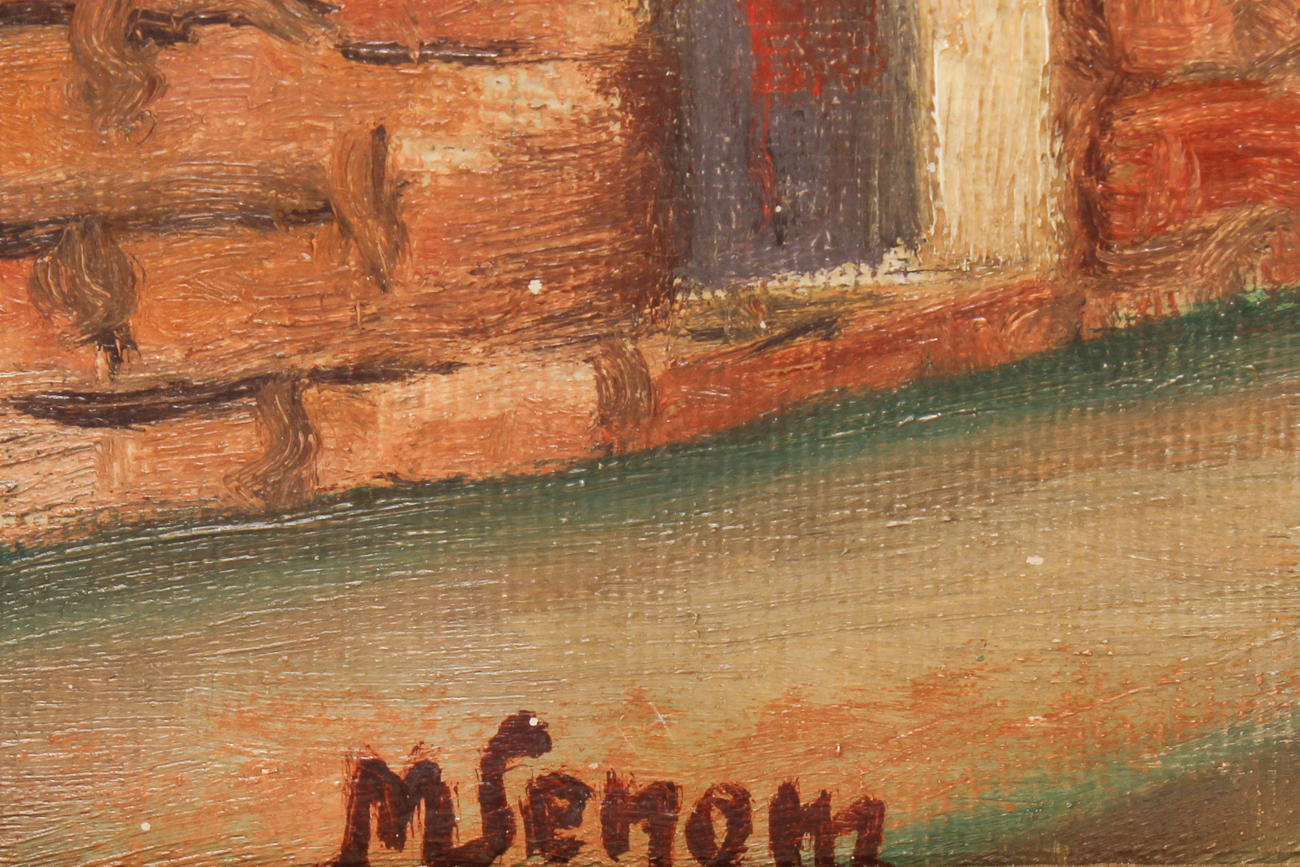 German Village Oil Painting