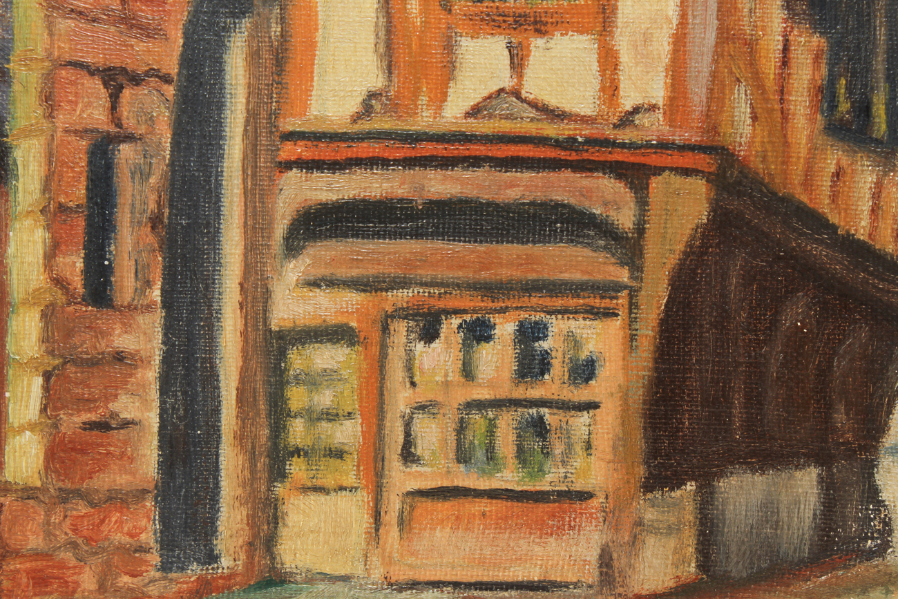 German Village Oil Painting