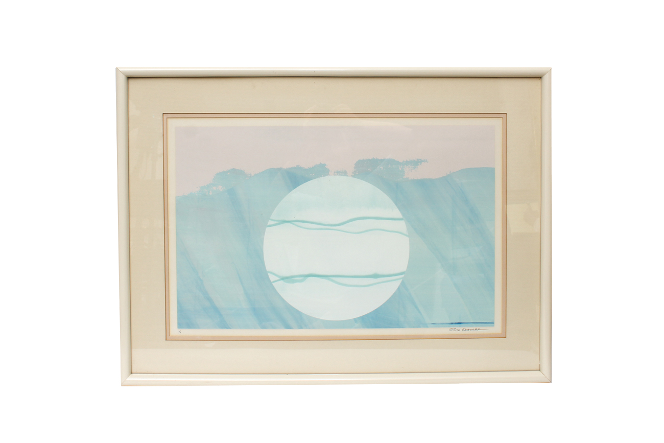 Signed Limited Edition Syd Kramer Abstract Serigraph