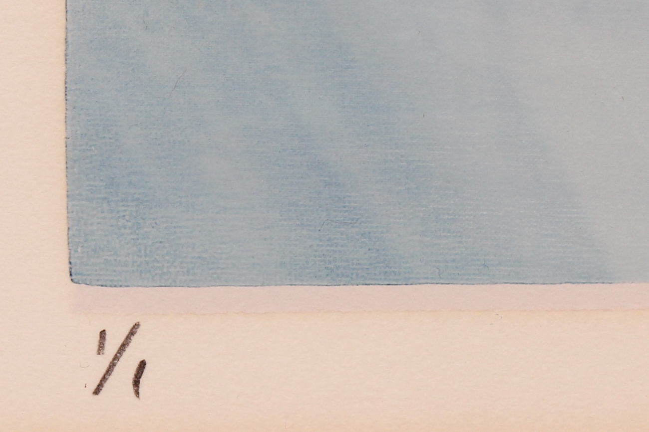 Signed Limited Edition Syd Kramer Abstract Serigraph