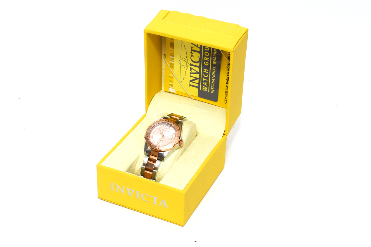 Invicta Two Tone Watch New in Original Box