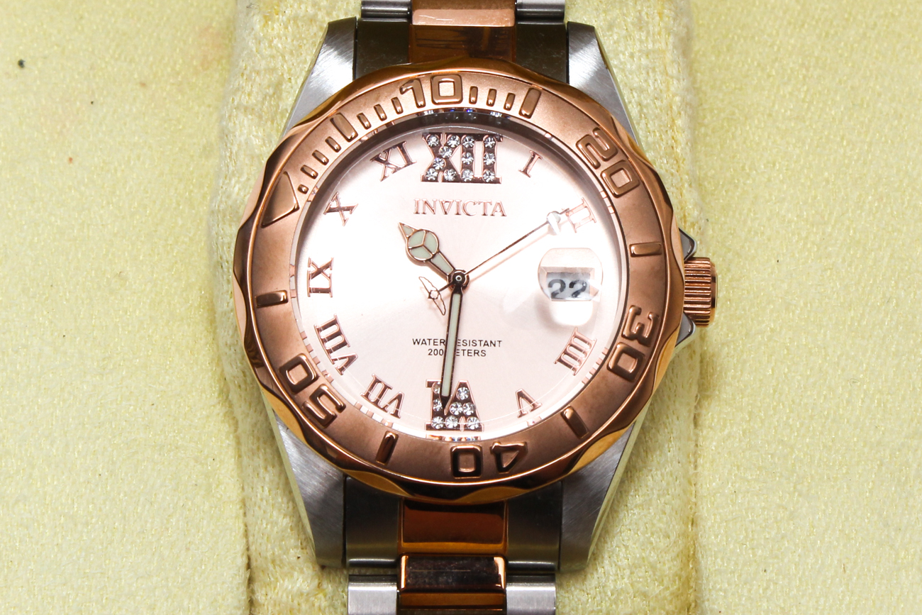 Invicta Two Tone Watch New in Original Box
