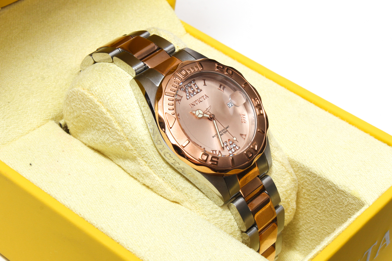 Invicta Two Tone Watch New in Original Box