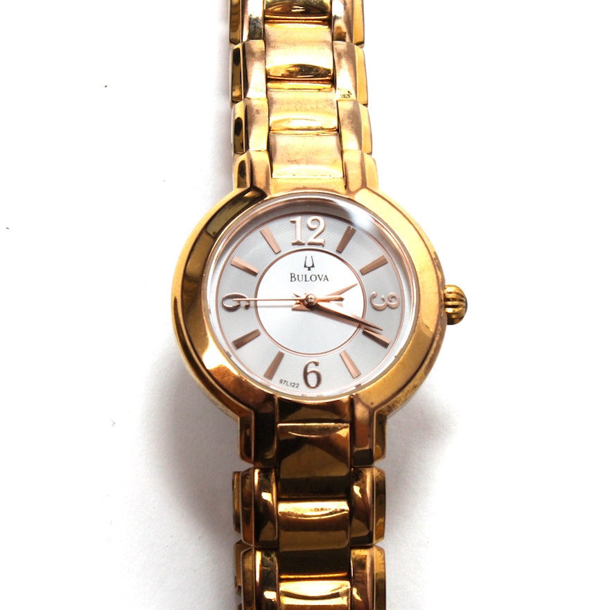 Bulova Gold Tone Wristwatch