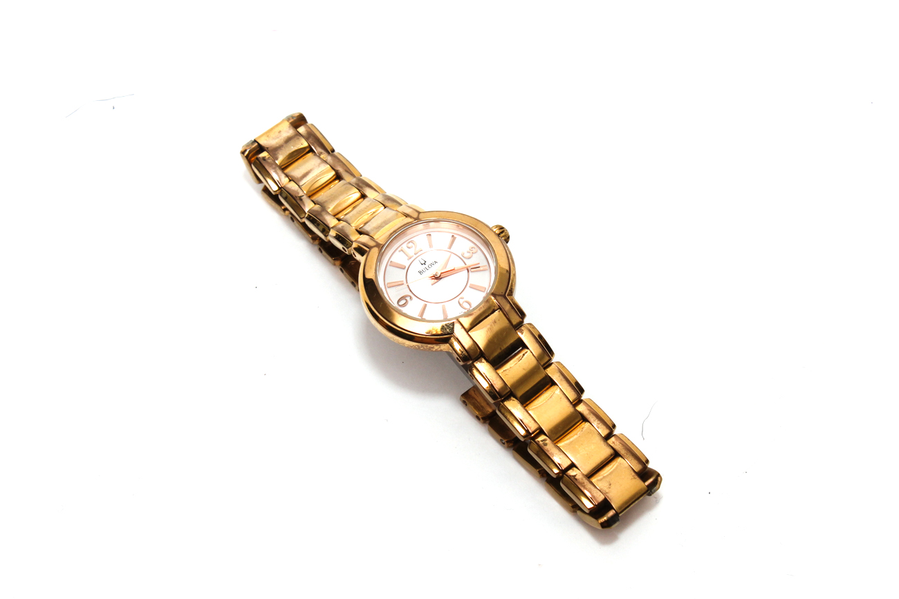 Bulova Gold Tone Watch