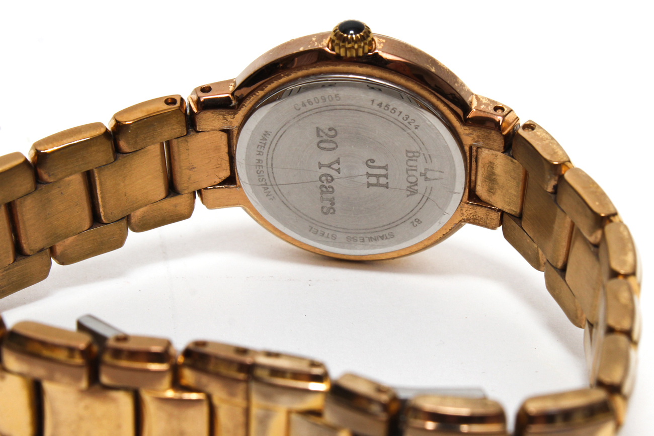 Bulova Gold Tone Watch
