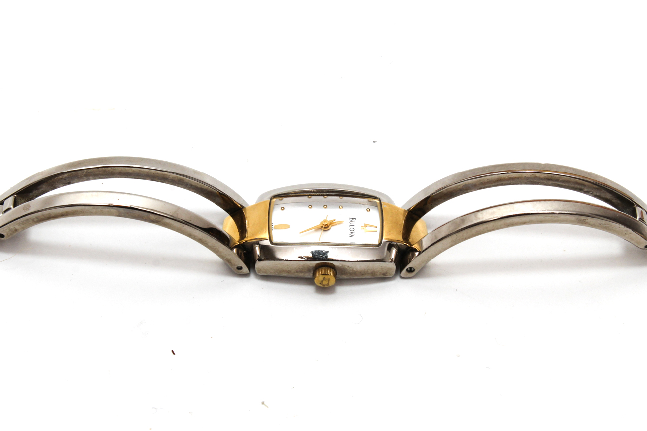 Bulova Two Toned Bracelet Watch