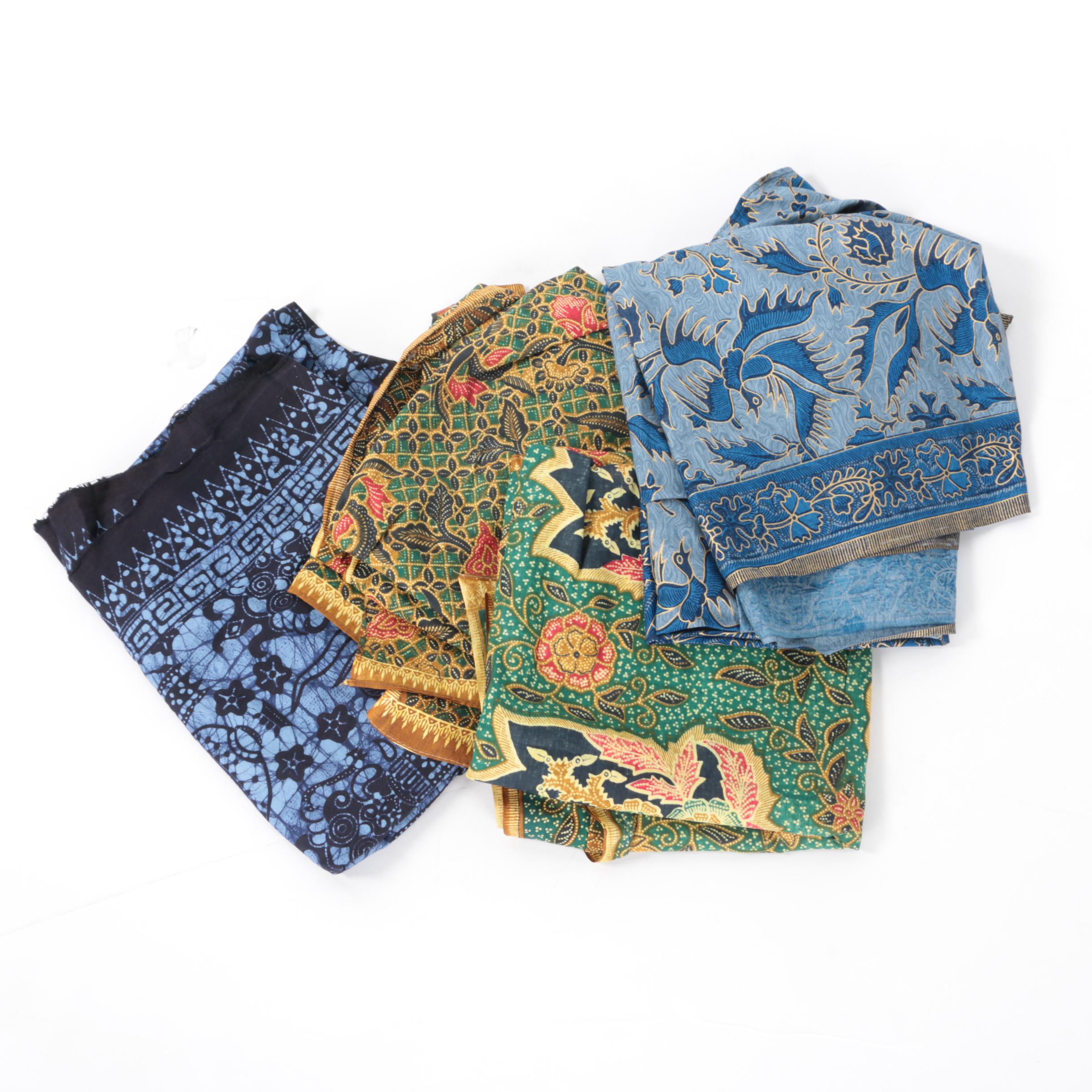 Hand Dyed and Batik Tapestries