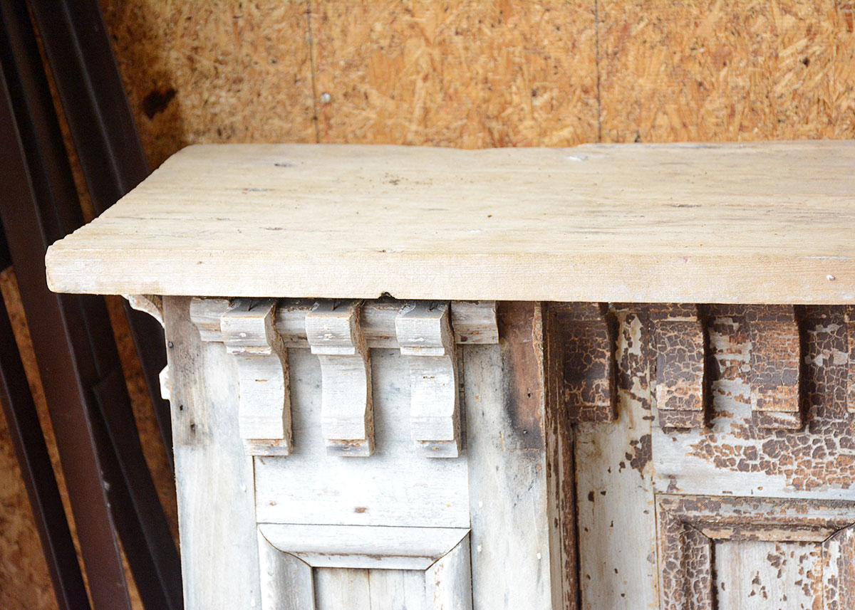 Rustic Bar From Repurposed Architectural Components