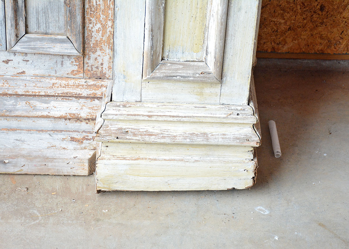 Rustic Bar From Repurposed Architectural Components