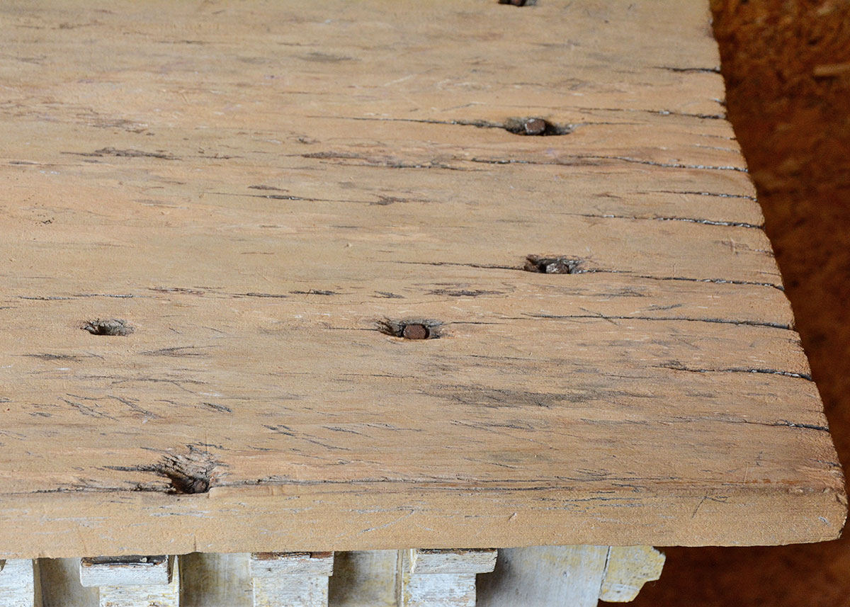 Rustic Bar From Repurposed Architectural Components