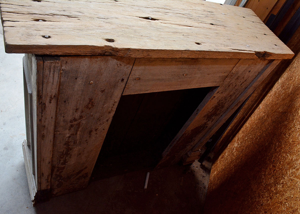 Rustic Bar From Repurposed Architectural Components