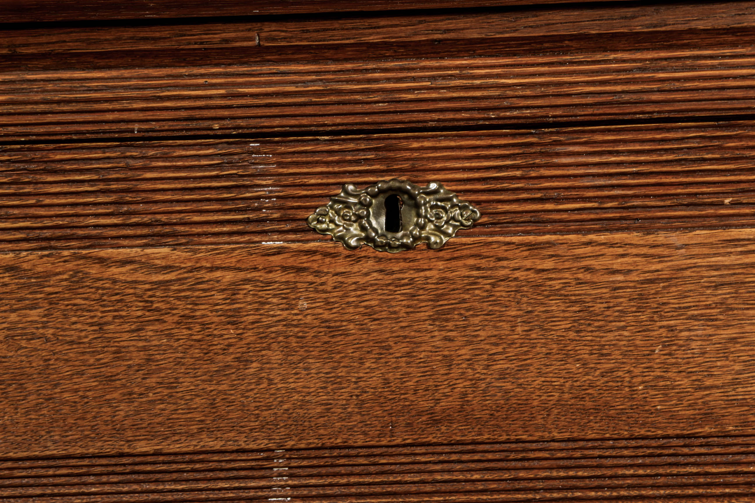 Victorian Style Dresser With Mirror