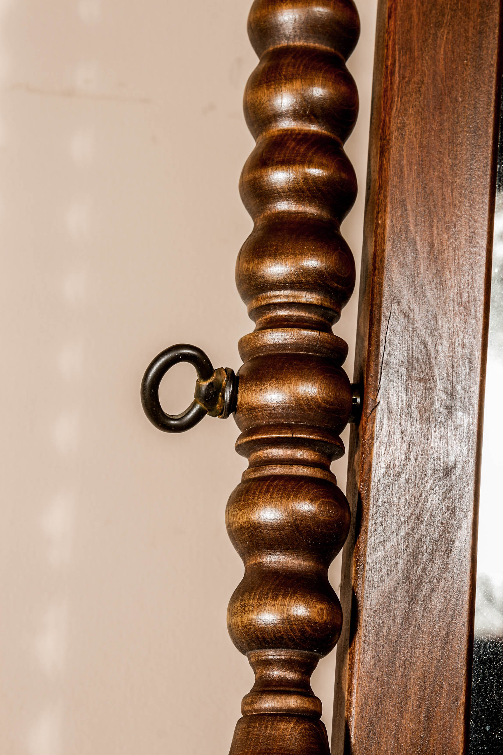 Vintage Vanity With Mirror by National Furniture Company