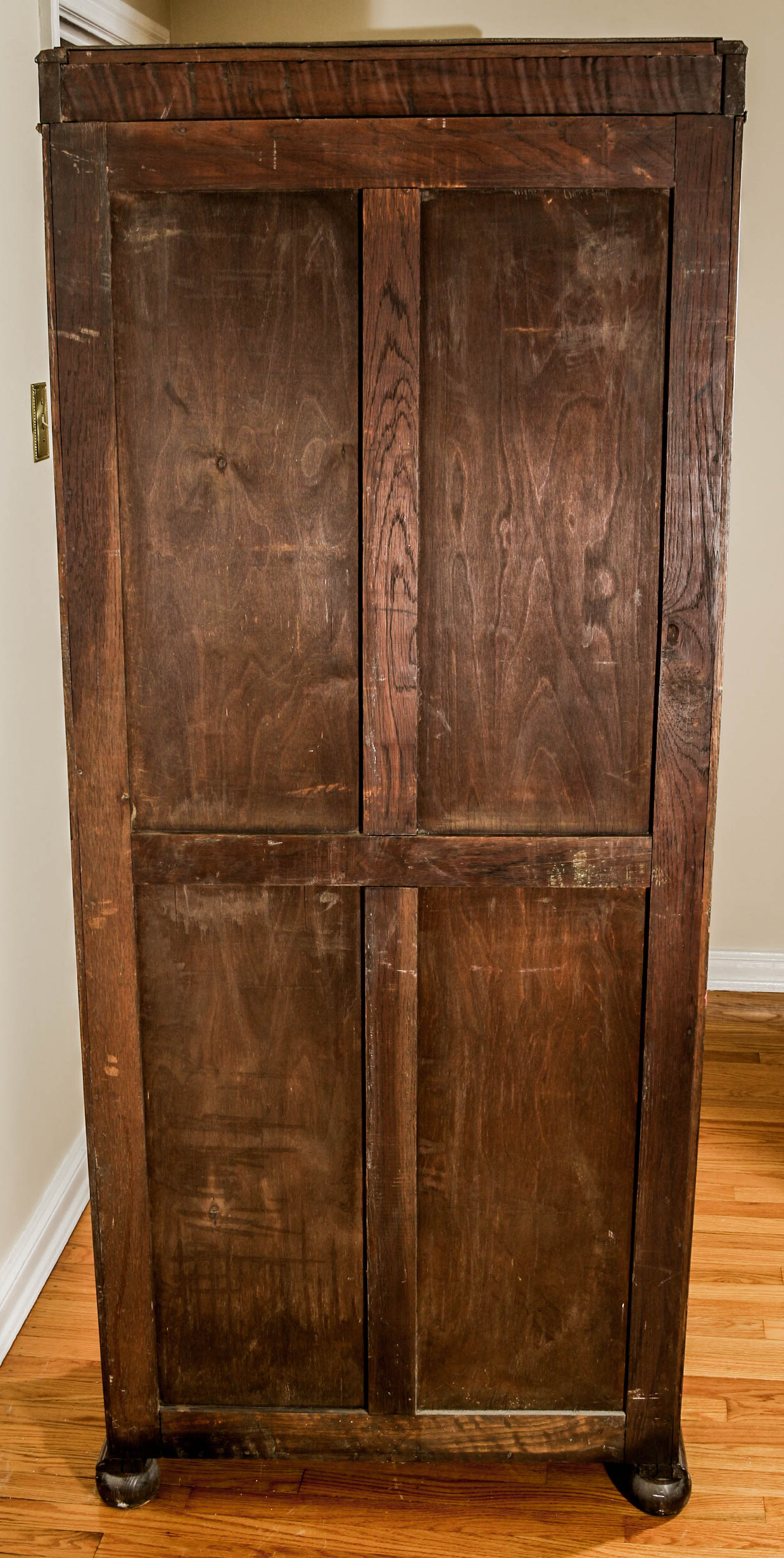 Jacobean Revival Style Oak Cabinet