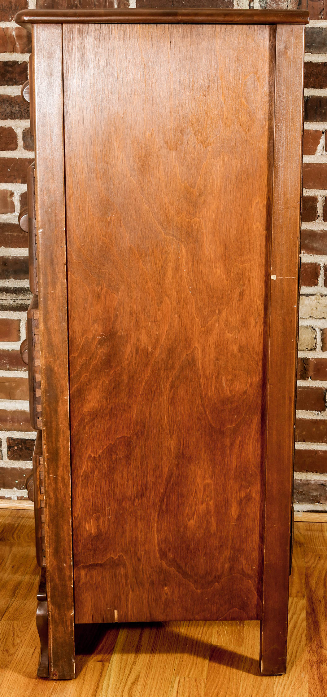 Vintage Wooden Four Drawer Chest