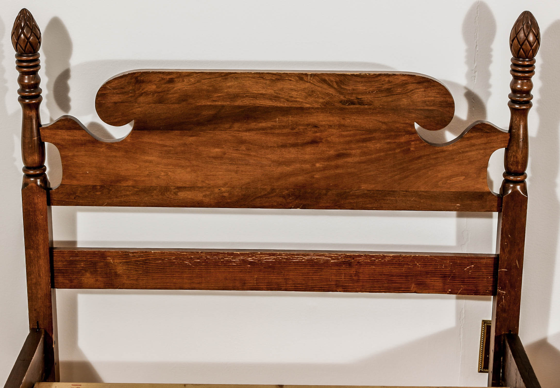 Vintage Twin Size Mahogany Beds