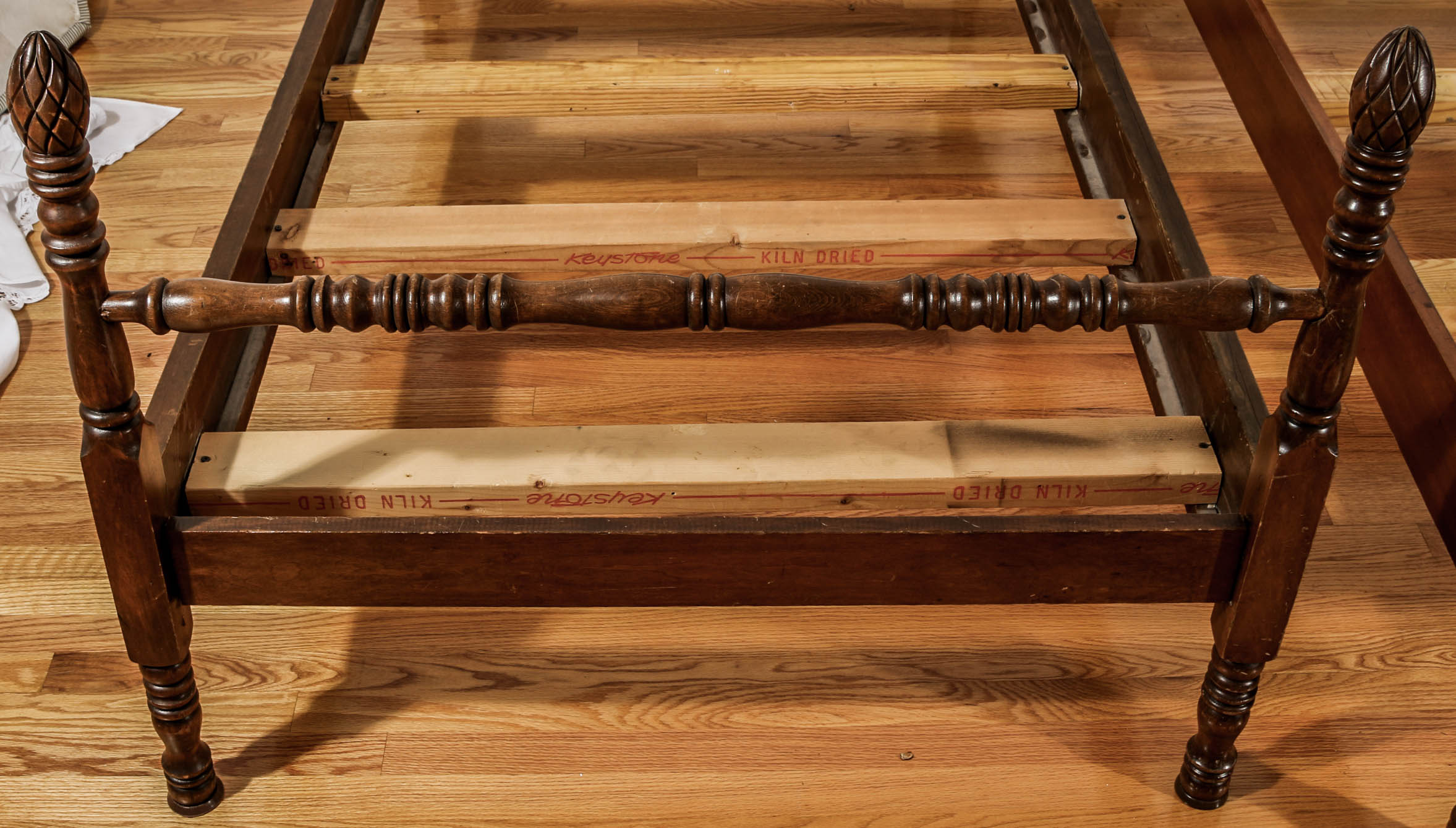 Vintage Twin Size Mahogany Beds