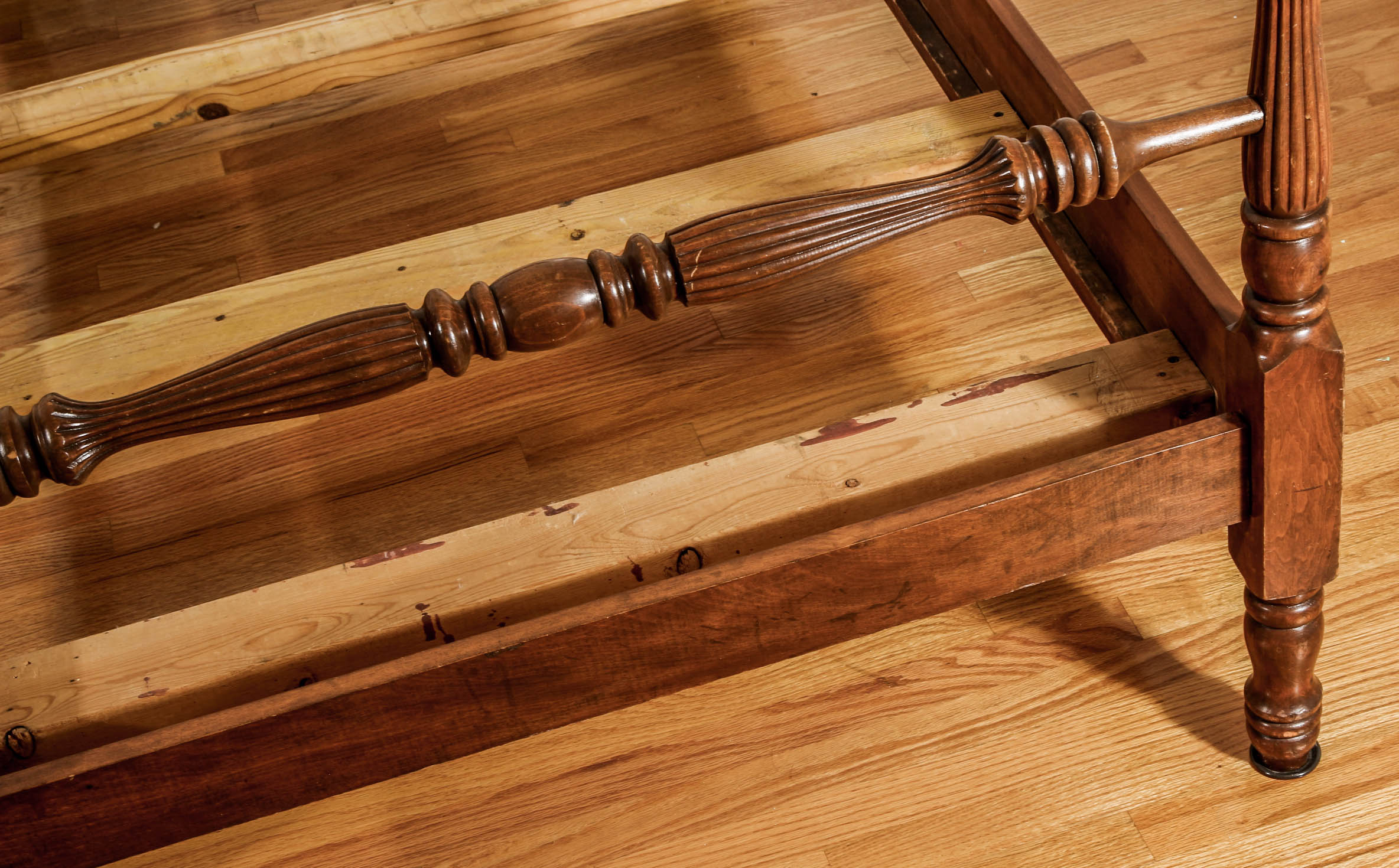 Vintage Twin Size Mahogany Beds