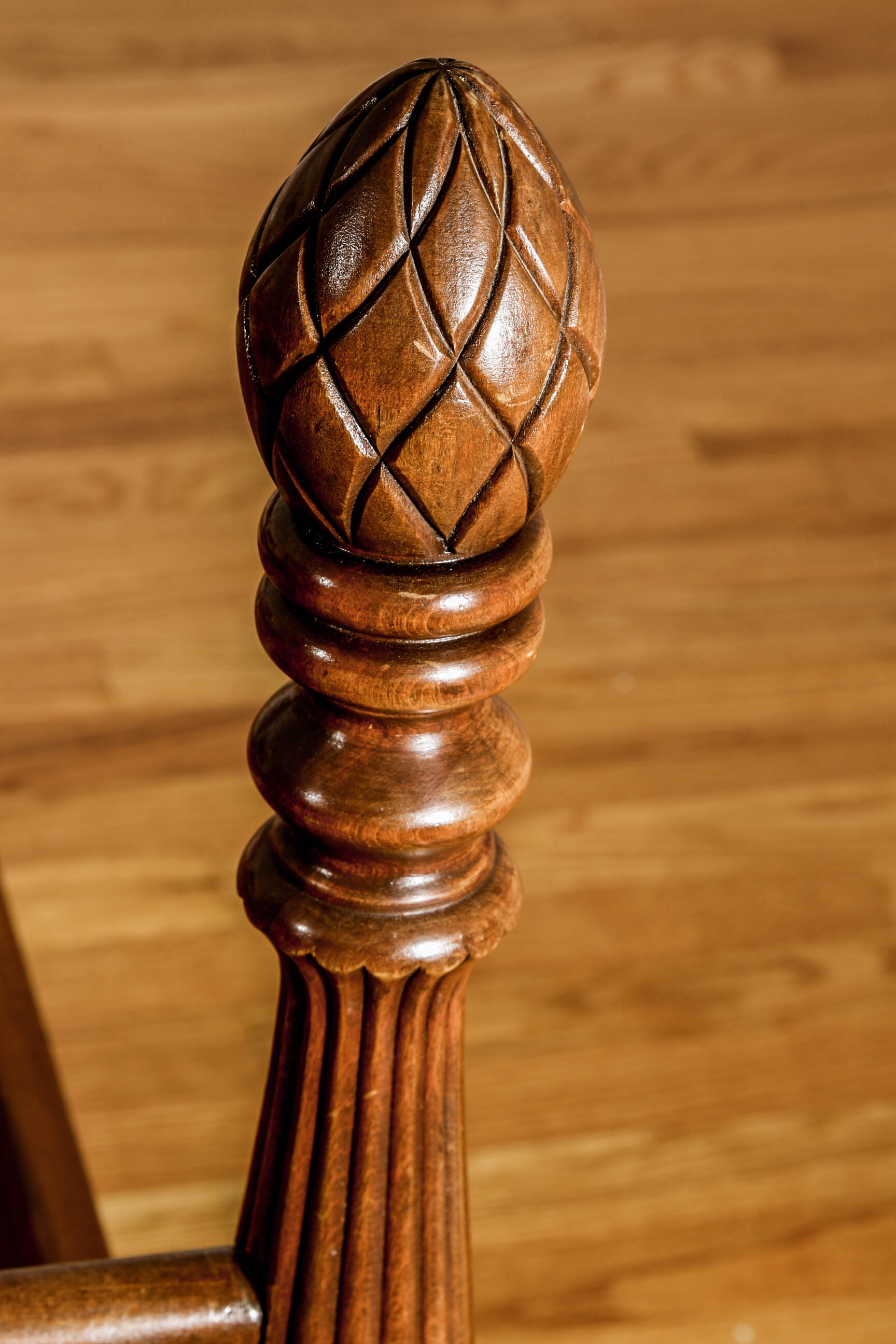 Vintage Twin Size Mahogany Beds