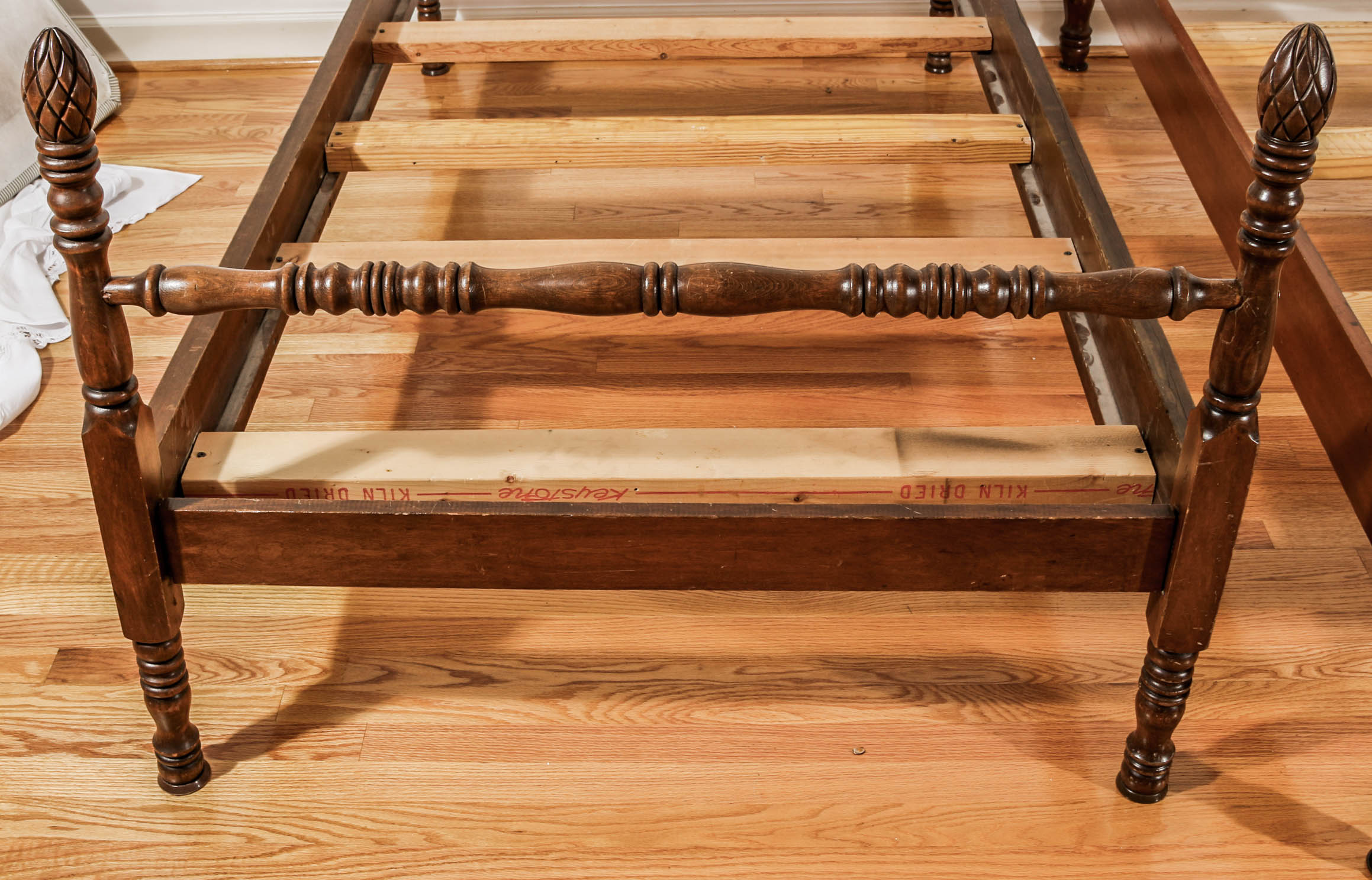 Vintage Twin Size Mahogany Beds