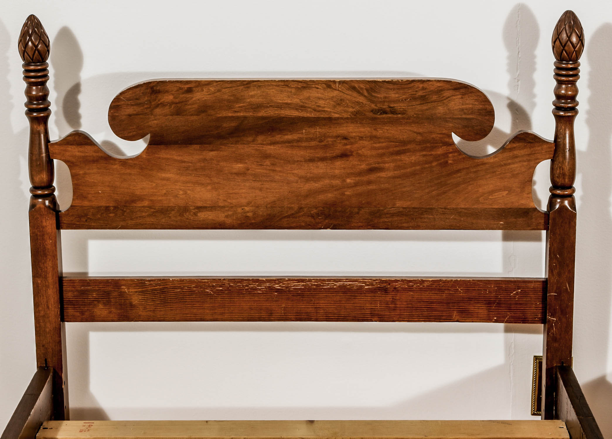 Vintage Twin Size Mahogany Beds