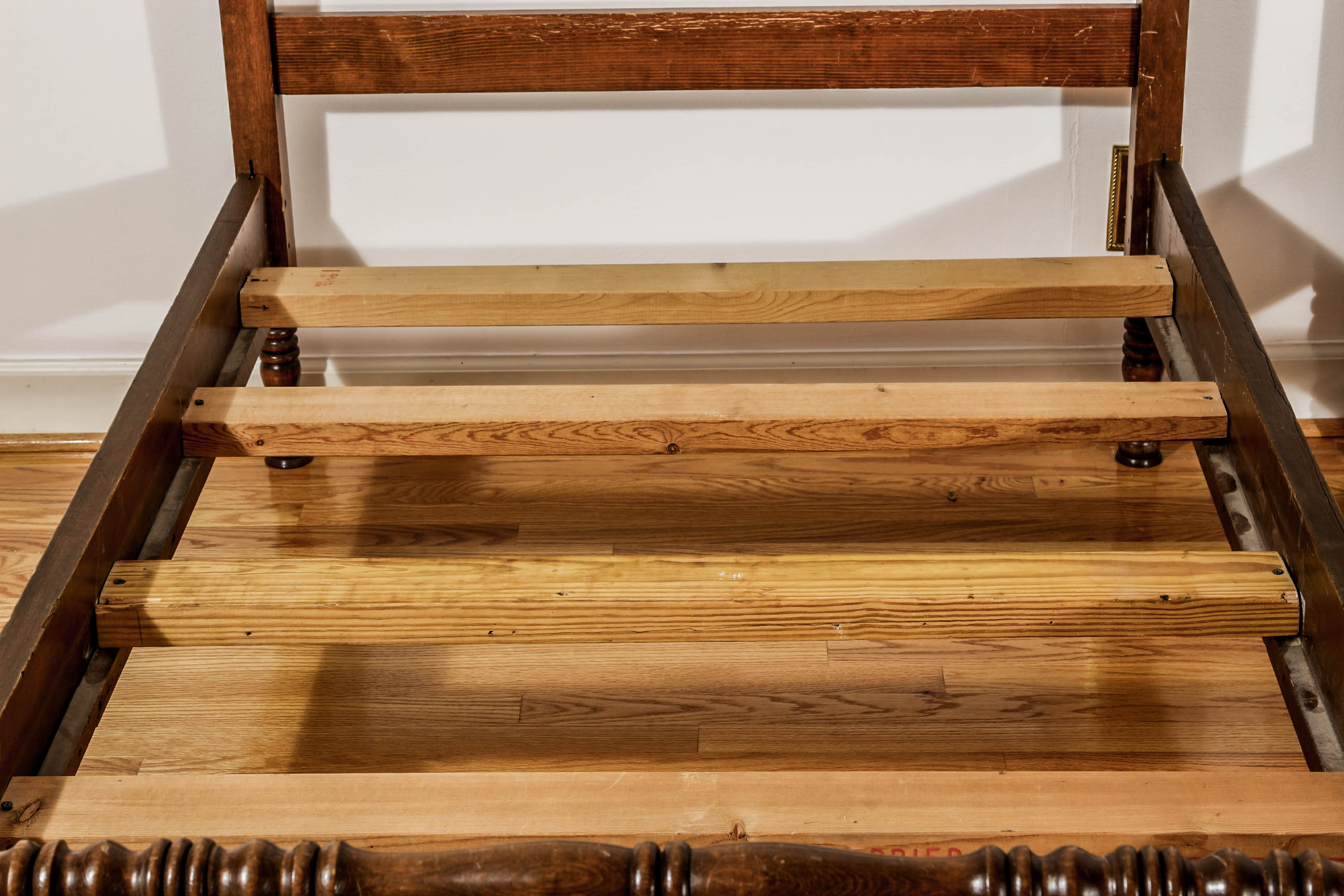 Vintage Twin Size Mahogany Beds