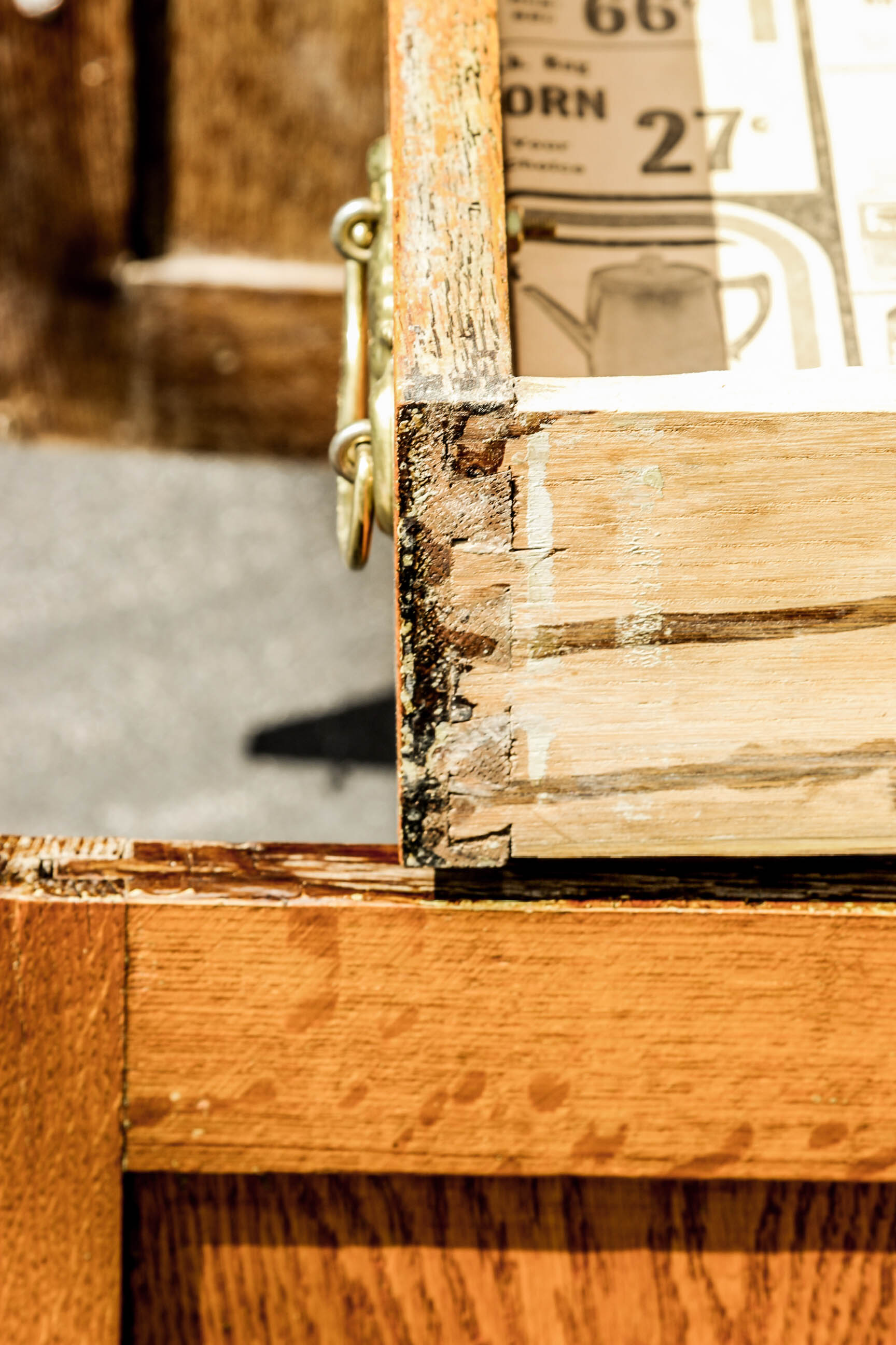 Victorian Style Oak Washstand