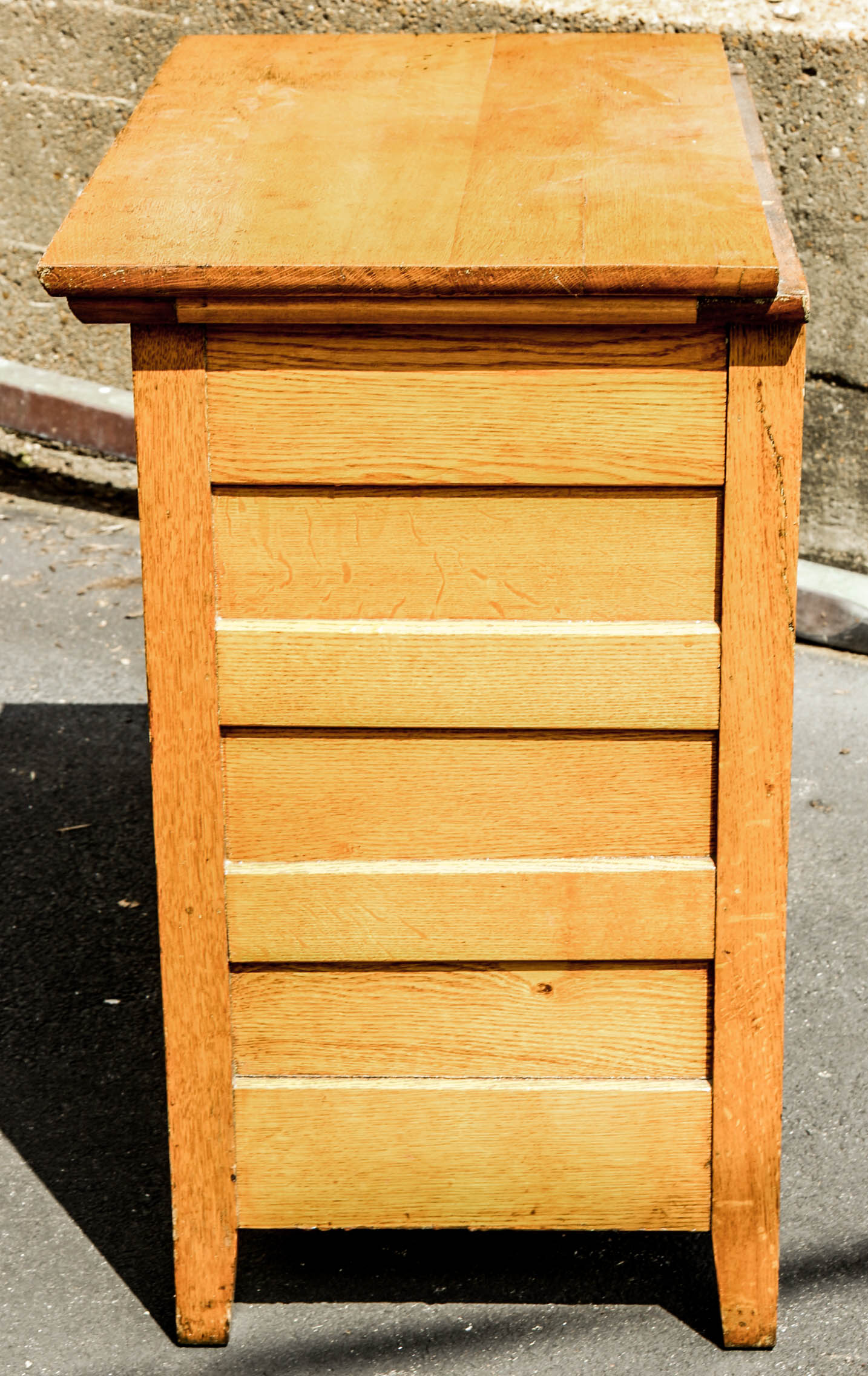Victorian Style Oak Washstand