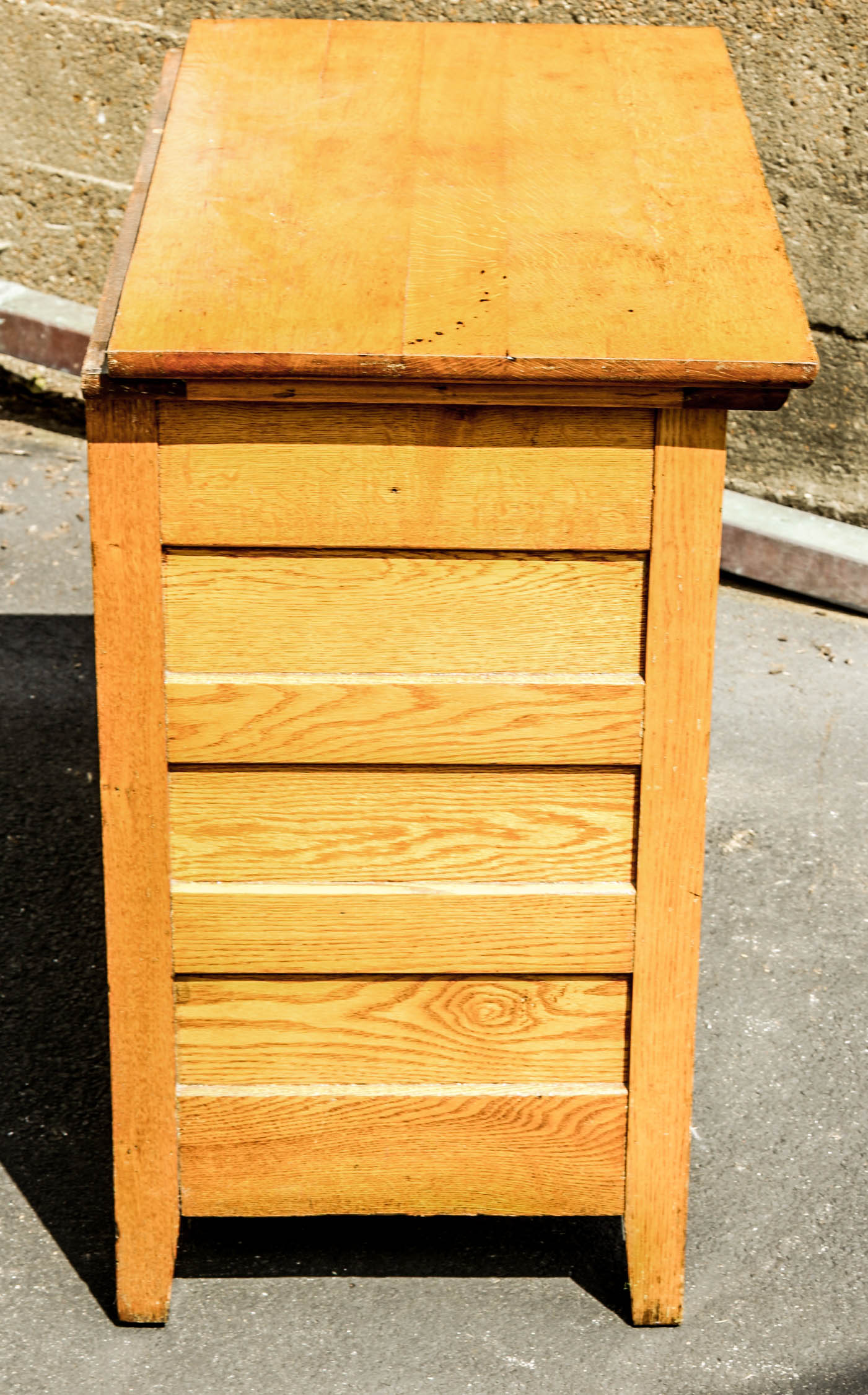 Victorian Style Oak Washstand