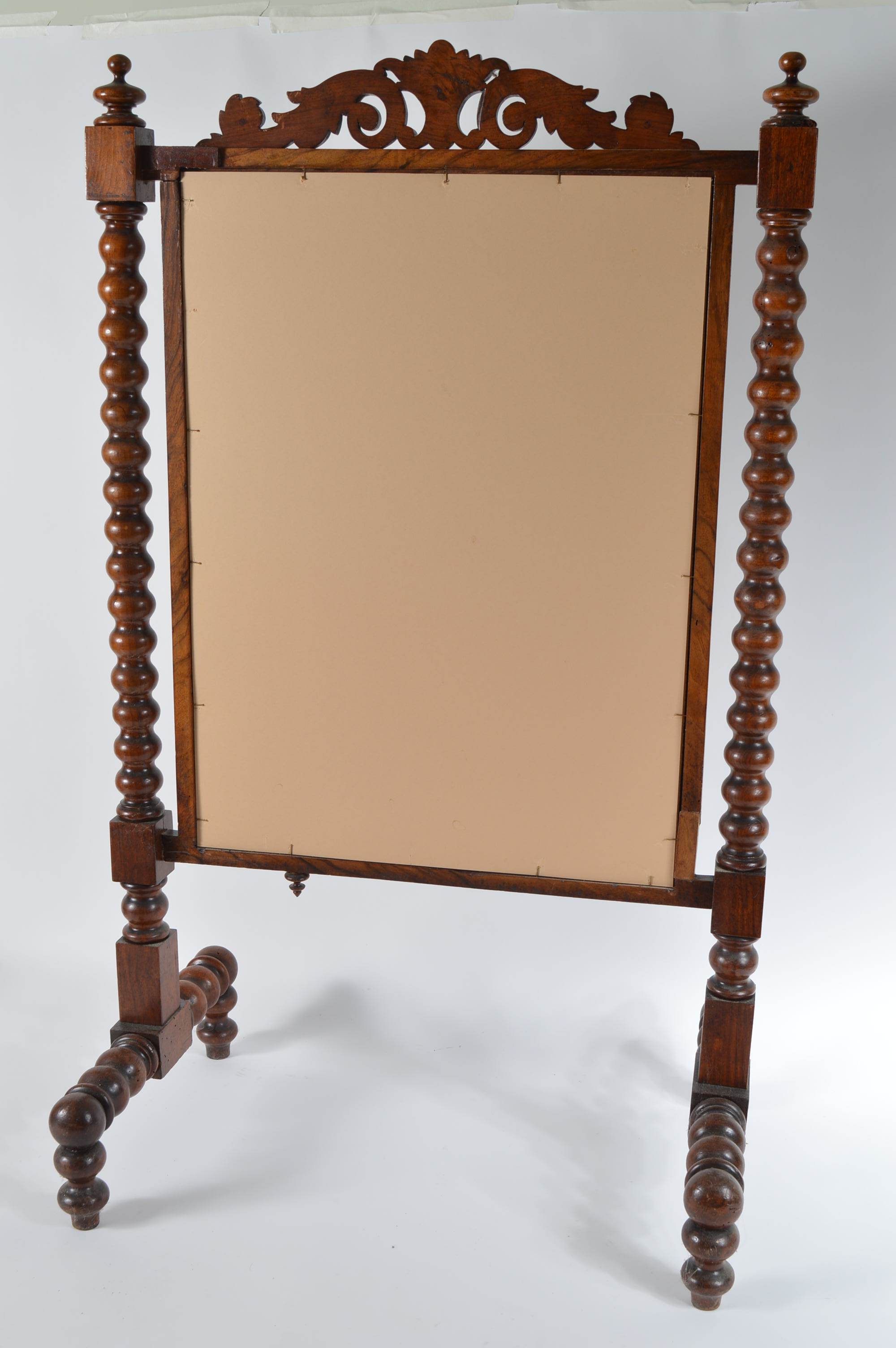 Victorian Style Wooden Fireplace Screen