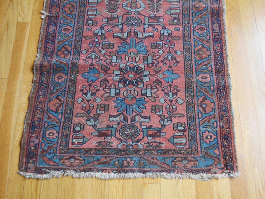 Hand-Knotted Caucasian Wool Area Rug