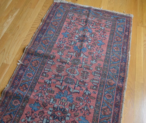Hand-Knotted Caucasian Wool Area Rug