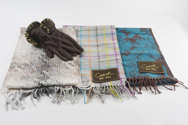 Coach and Charter Club Cashmere Women's Scarves