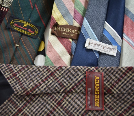 Men's Ties and Tie Racks
