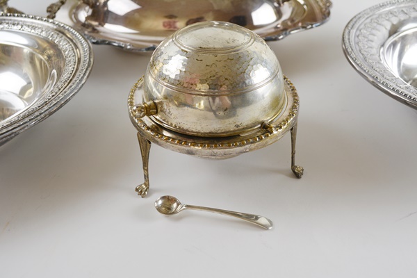 Vintage Silver Plated Serving Collection
