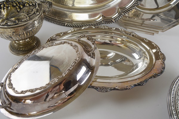 Vintage Silver Plated Serving Collection