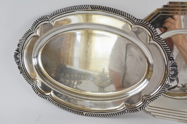 Vintage Silver Plated Serving Collection