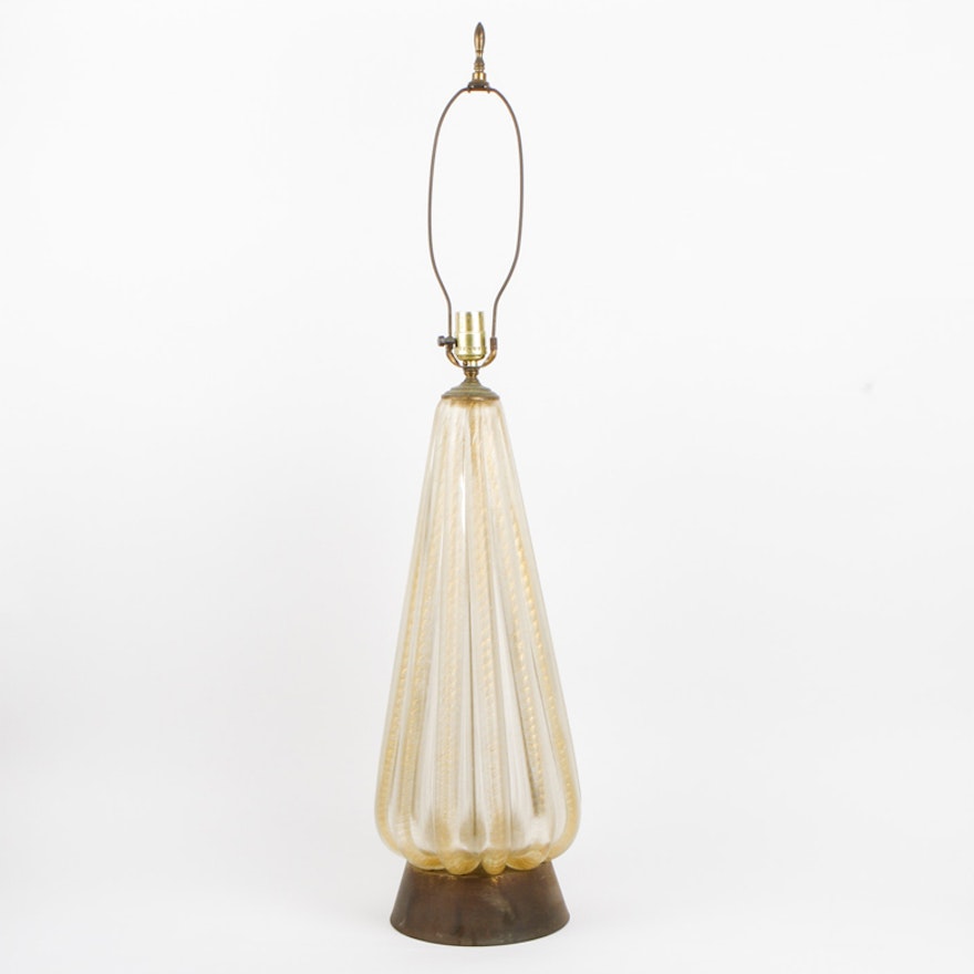 Vintage Glass Lamp