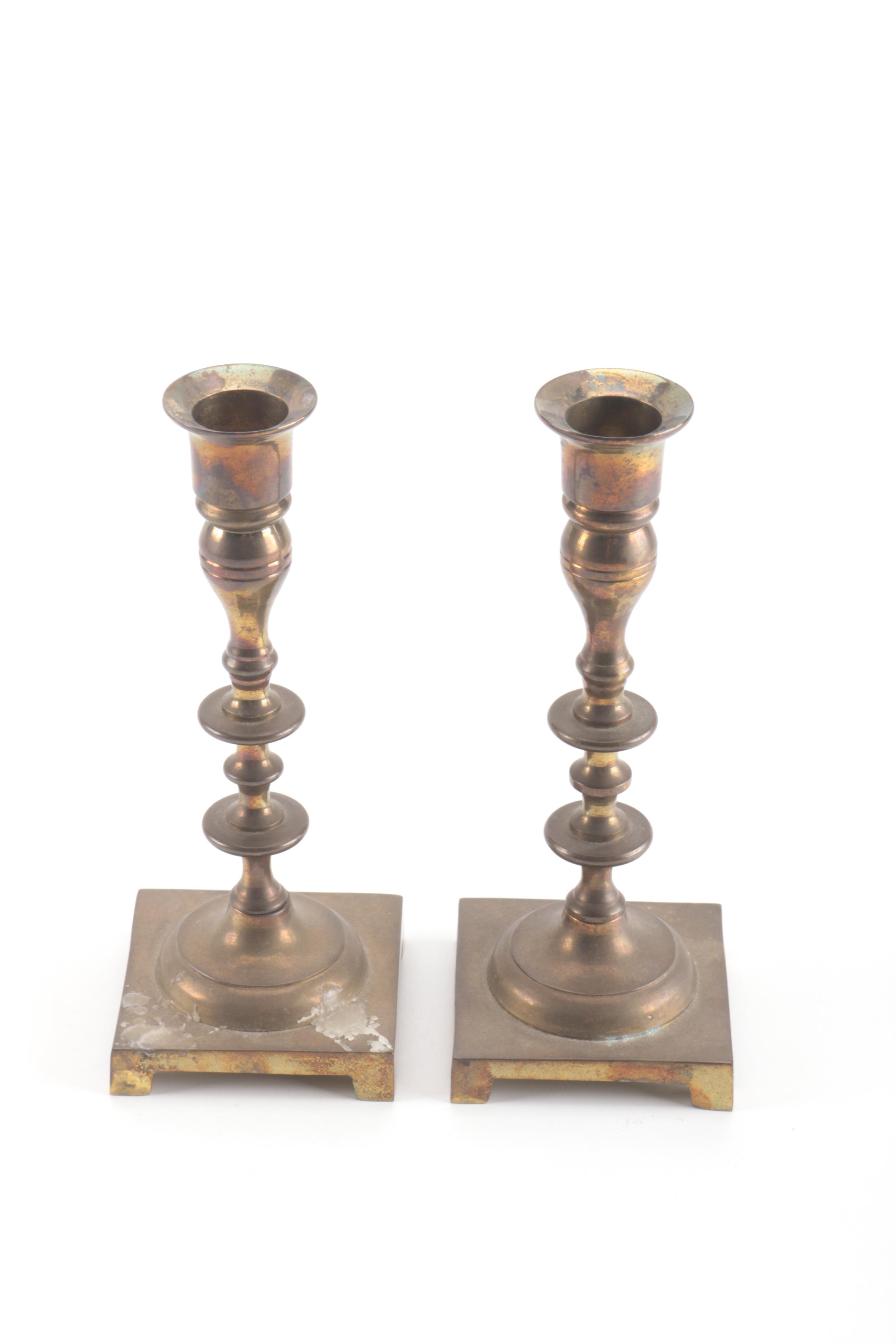 Table Lamp and Assorted Decorative Items