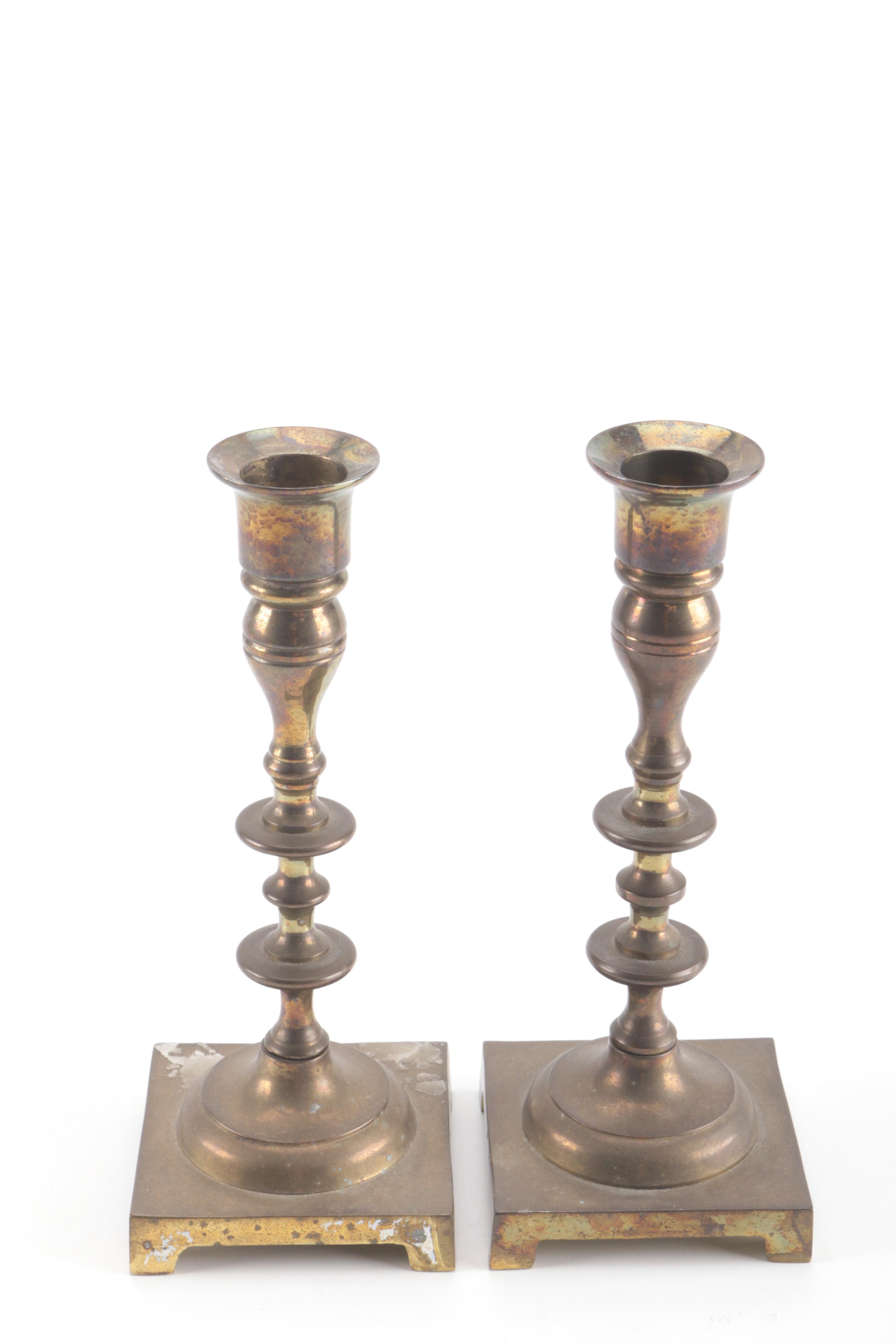 Table Lamp and Assorted Decorative Items