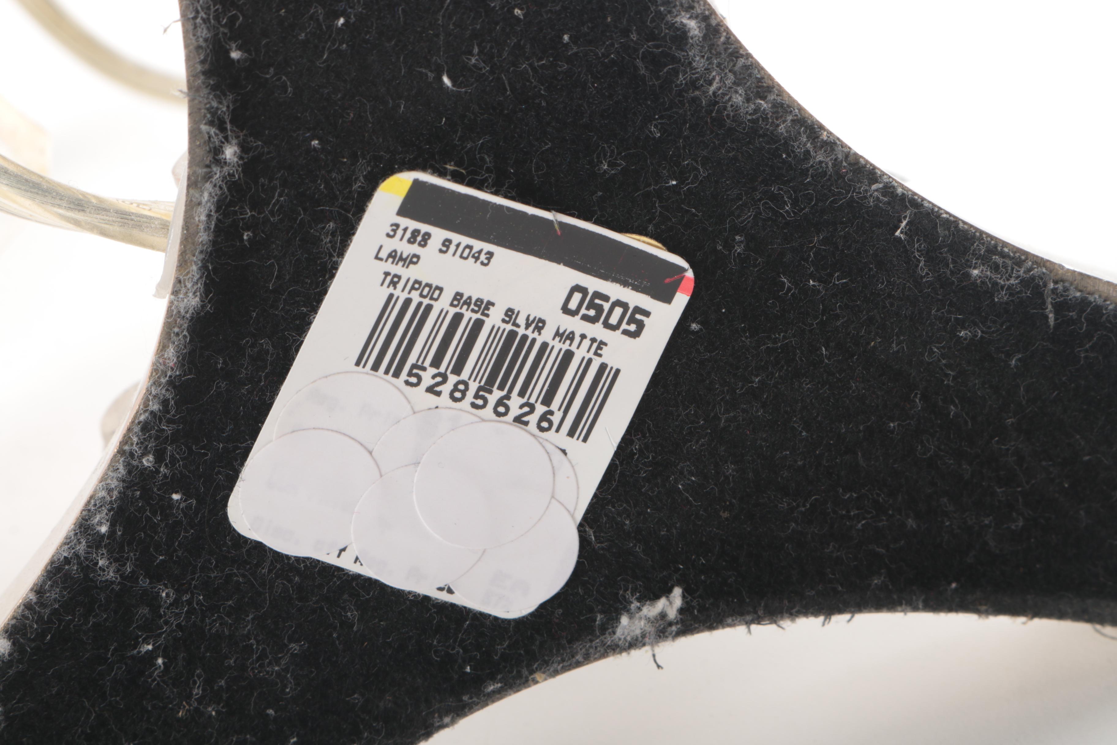 Table Lamp and Assorted Decorative Items