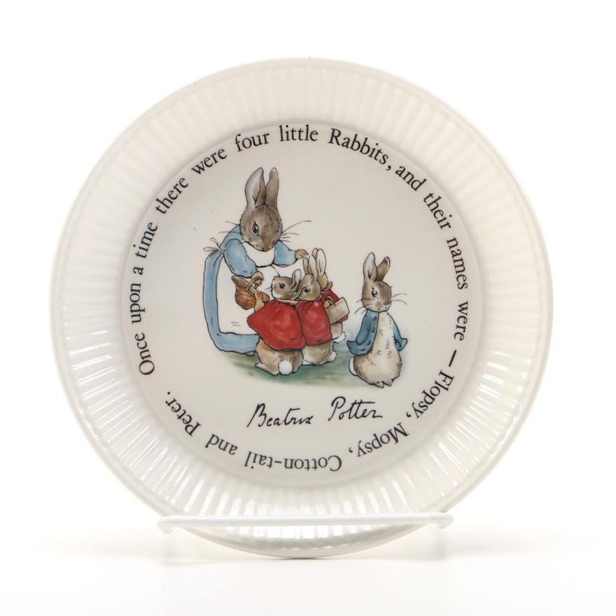 Wedgwood Beatrix Potter Designs "Peter Rabbit" Plate