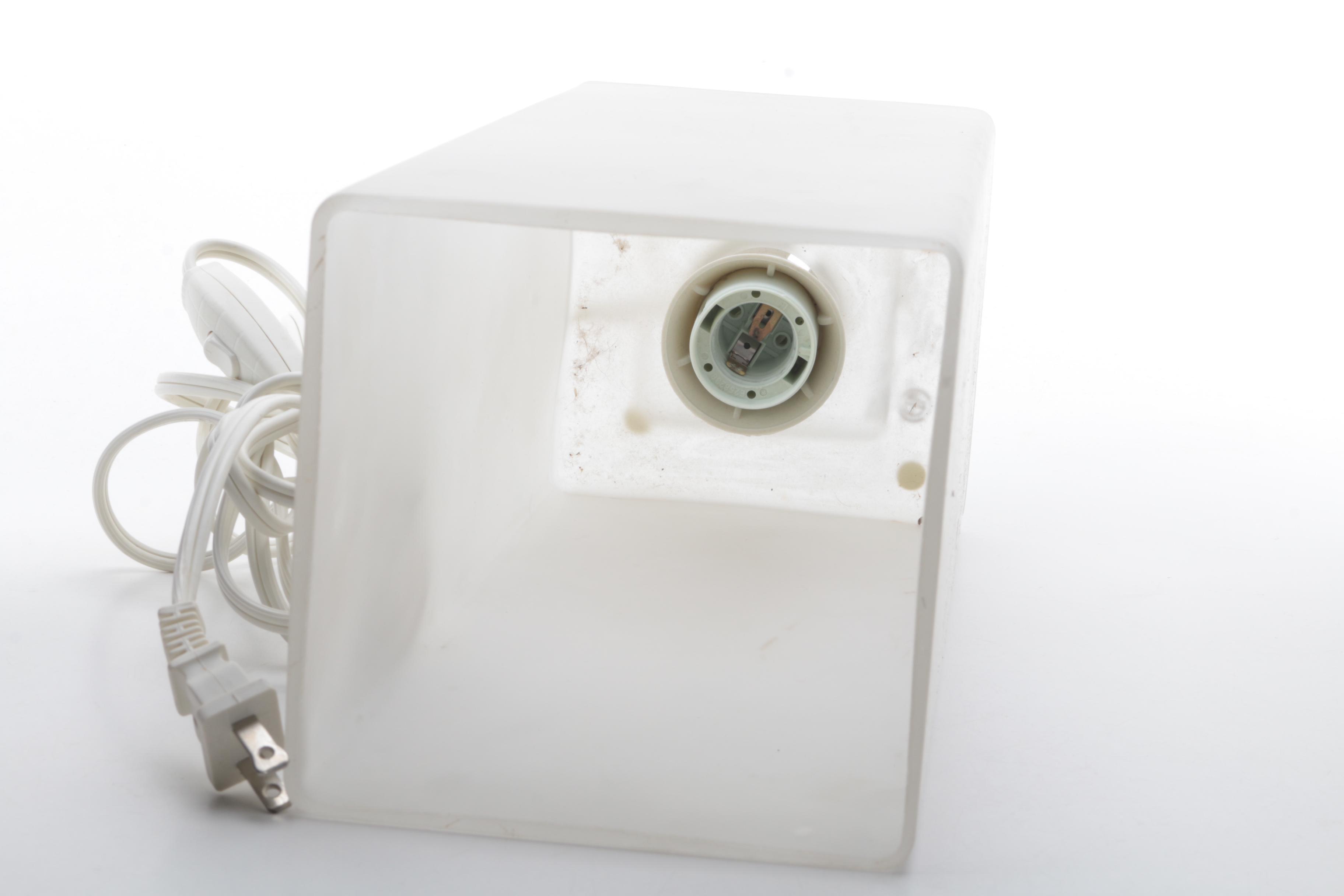 Desk Lamp and Oil Lamp