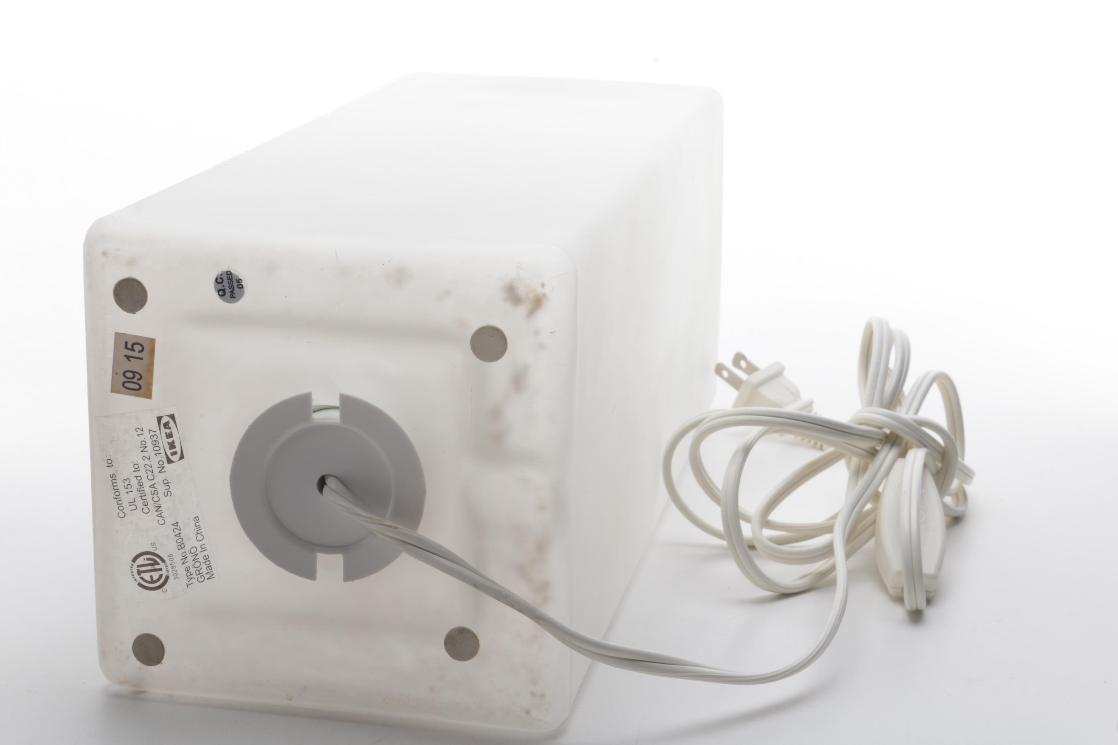 Desk Lamp and Oil Lamp