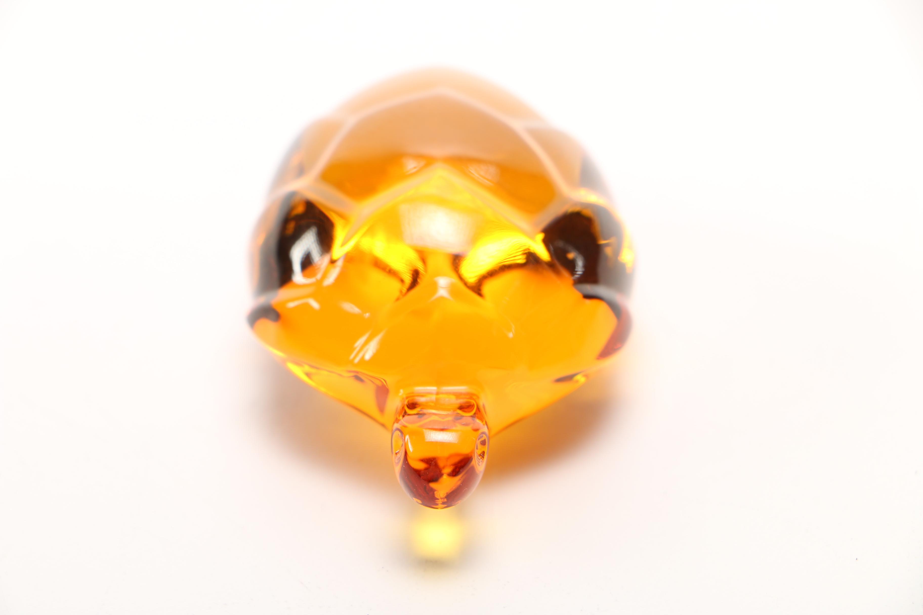 Baccarat Crystal Turtle Figurine