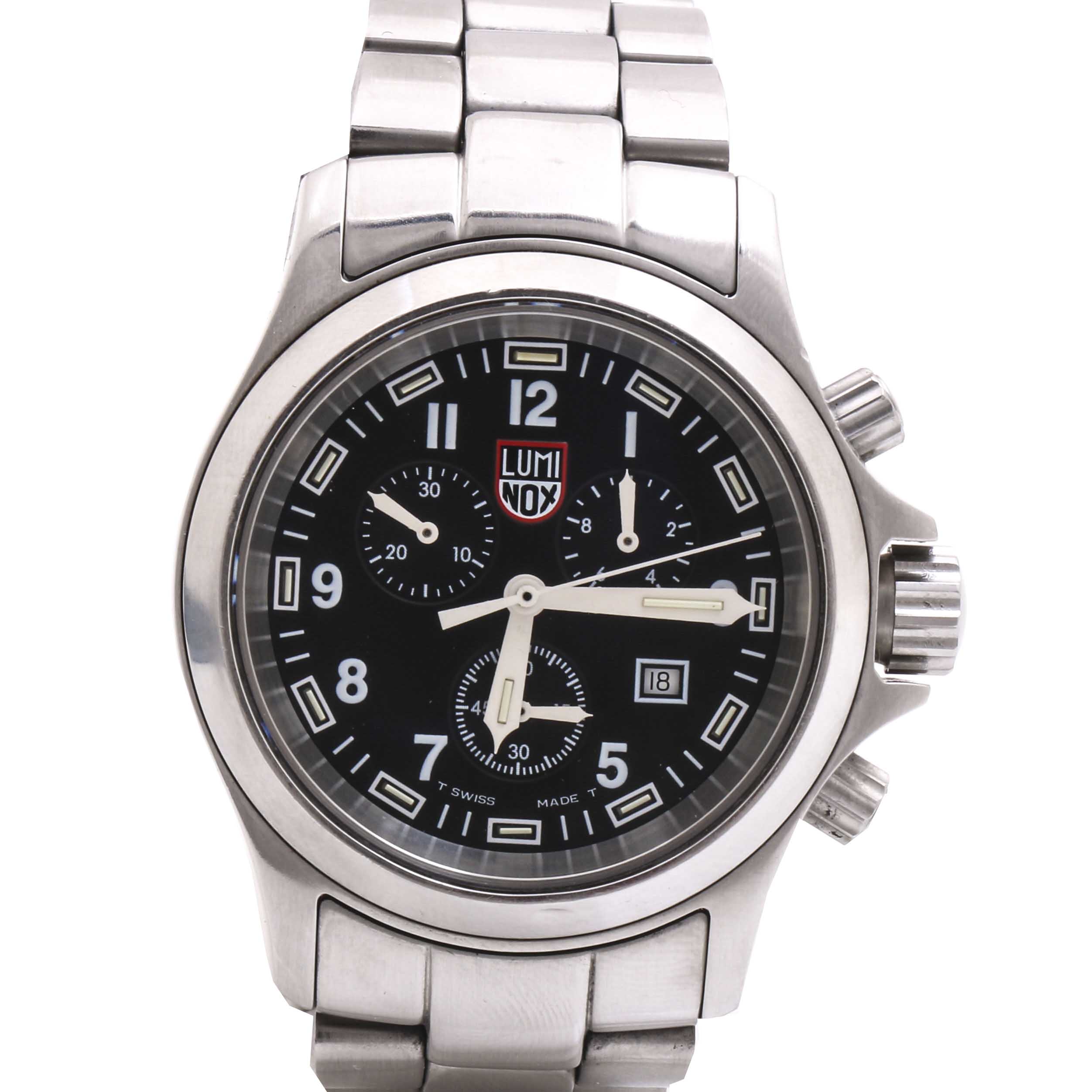 Lumi Nox Stainless Steel Watch