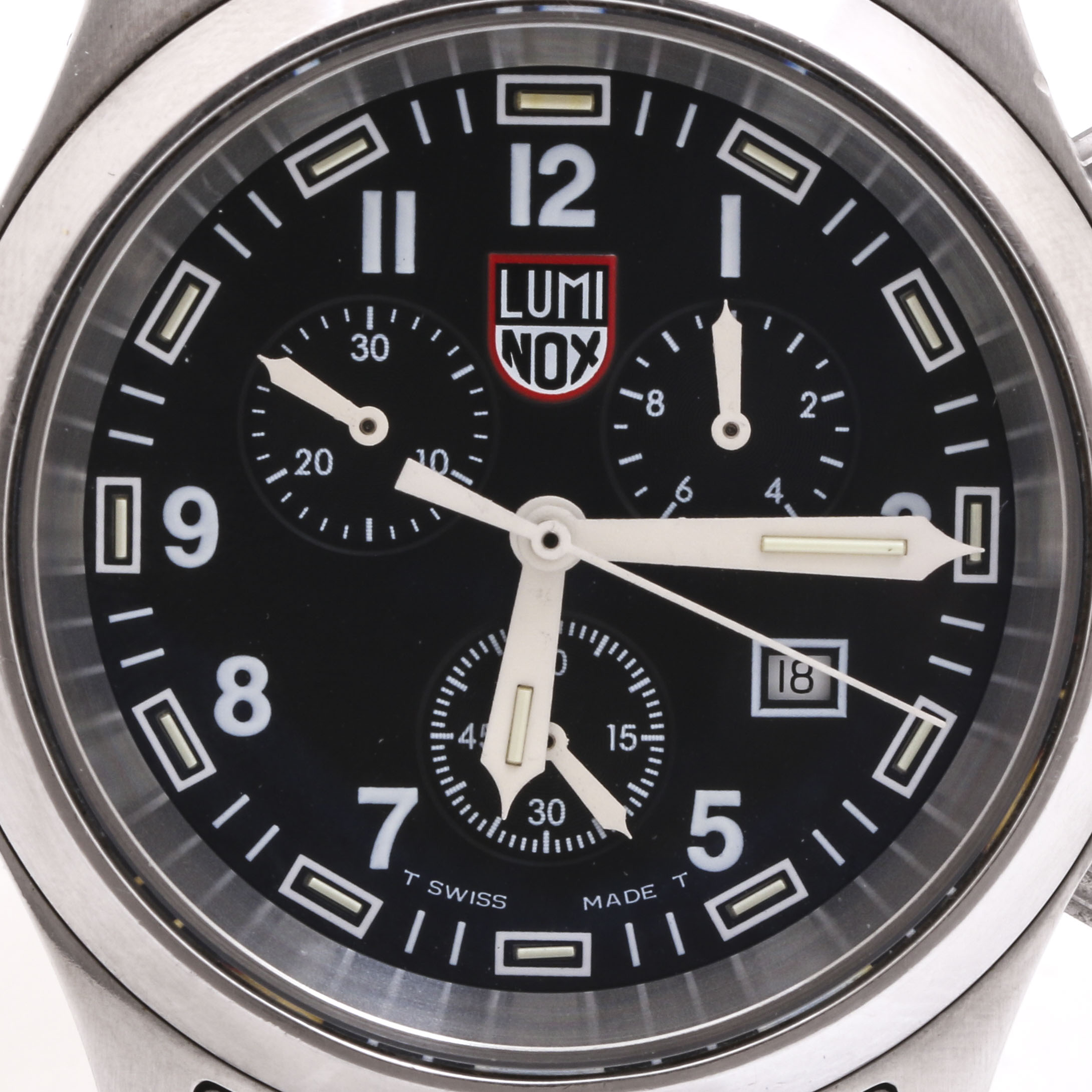 Lumi Nox Stainless Steel Watch